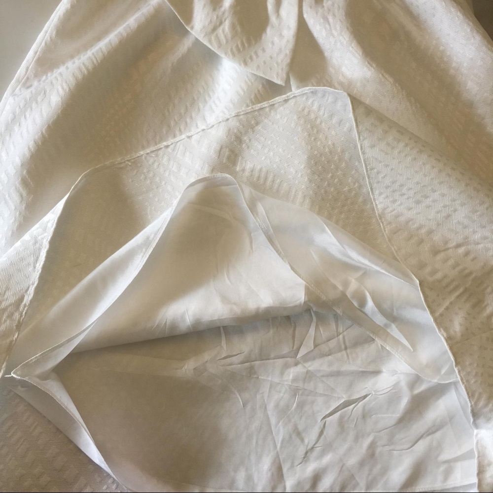 Max And Cleo White strapless Bow A line dress Sz 2 - Picture 13 of 16